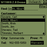 Demo application with Print function